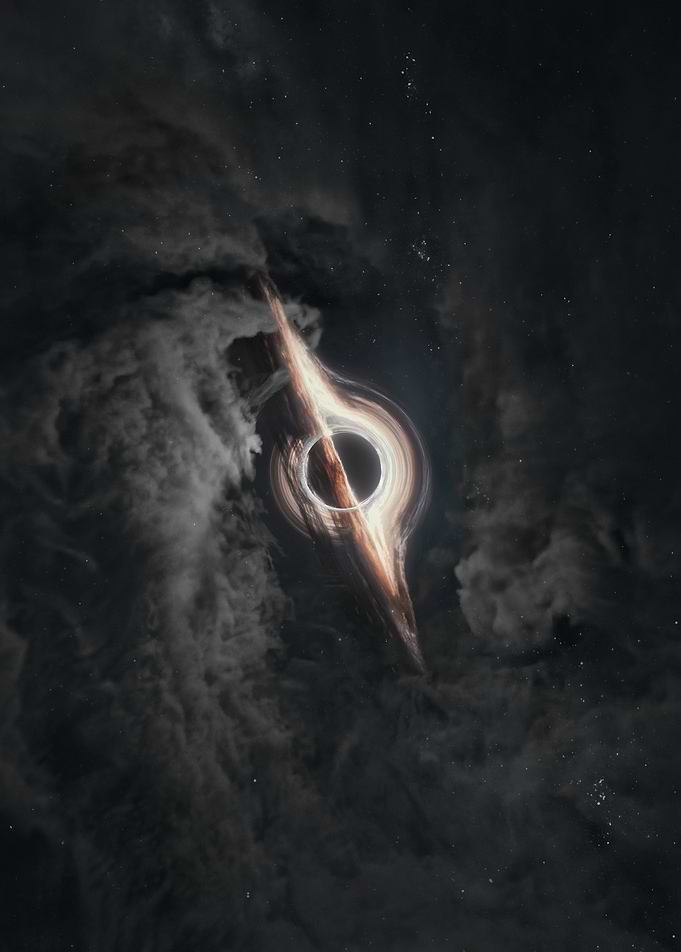 Black Hole in Space