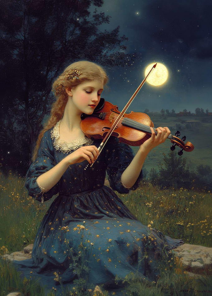 Moonlight Violinist