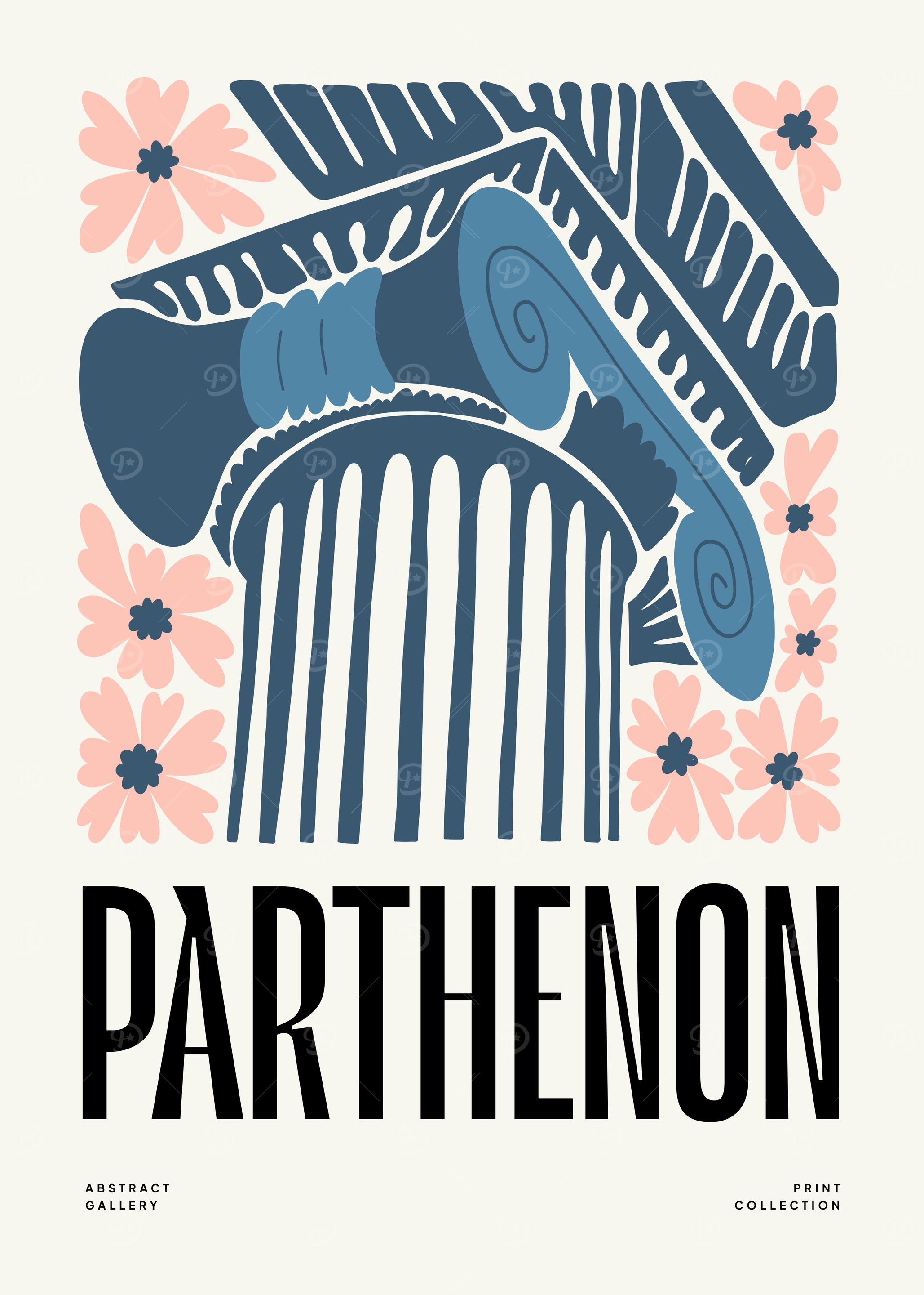 Parthenon Column Print