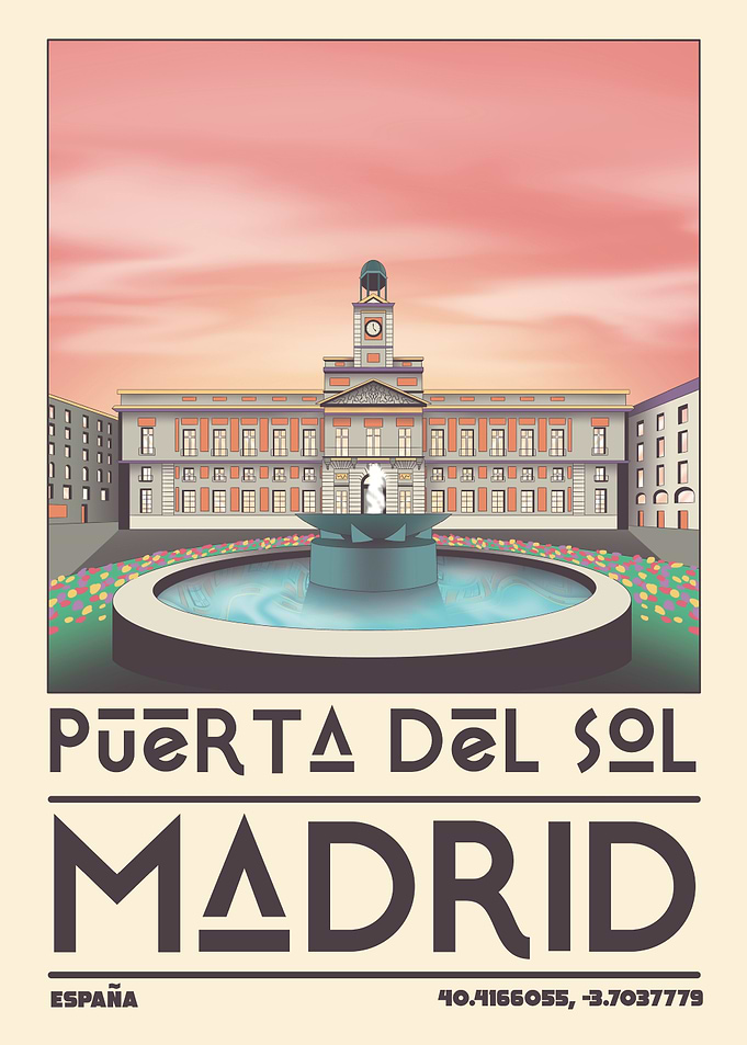 Puerta del Sol, Madrid