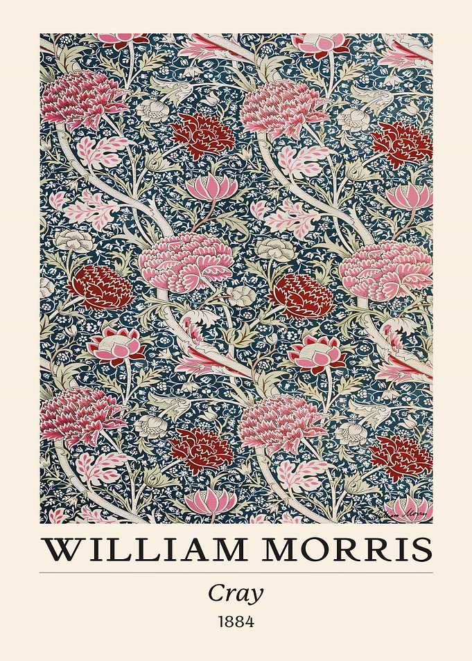 William Morris Cray Floral Botanical