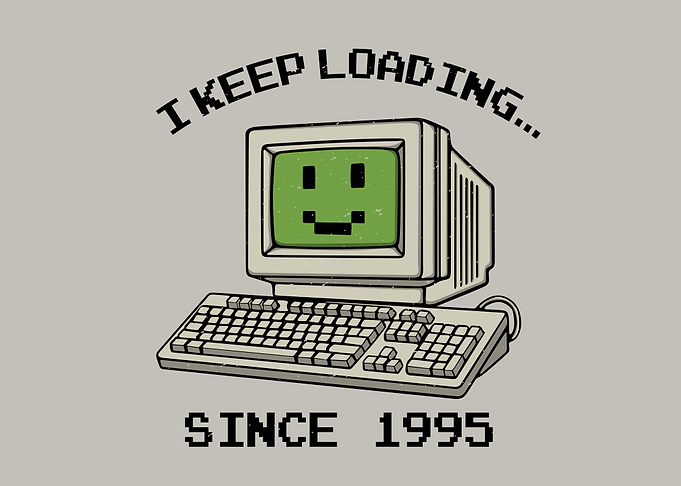Retro Computer Loading