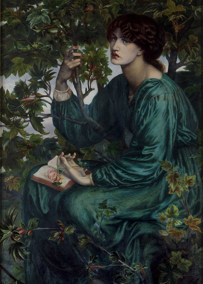 Woman in Green Dress