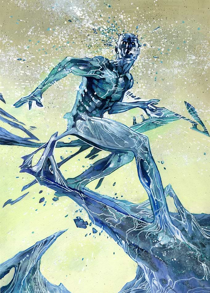 Iceman in Action