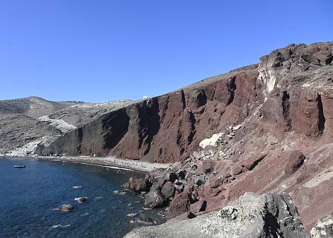 Red Beach, Santorini