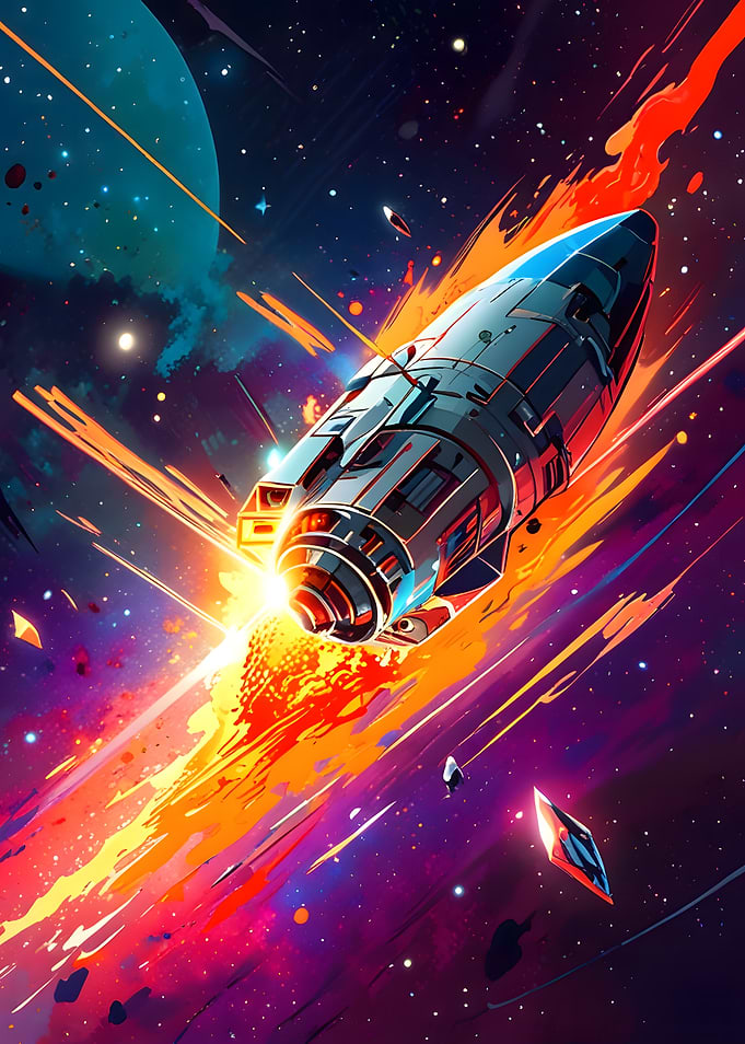 Cosmic Flight