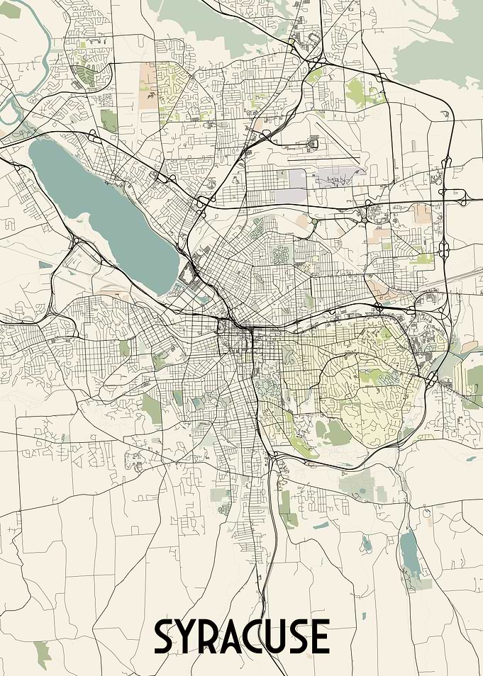 Syracuse City Map