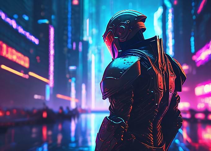 Cyberpunk Knight