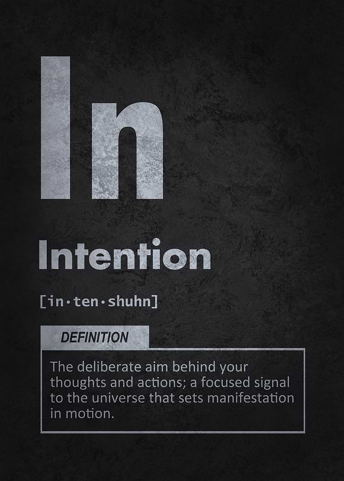 Intention Element – Focused Manifestation Mindset