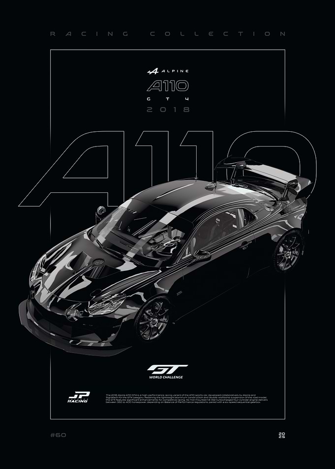 Alpine A110 GT4 2018