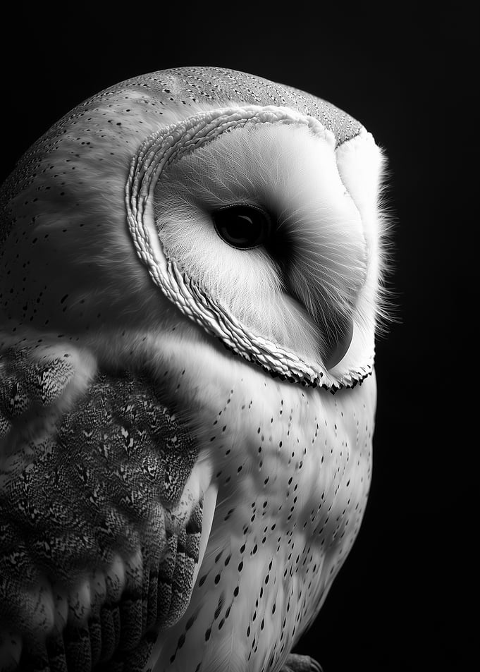 Barn Owl Portrait