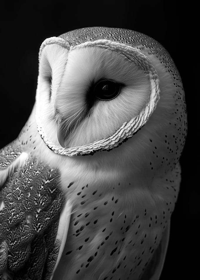 Barn Owl Portrait