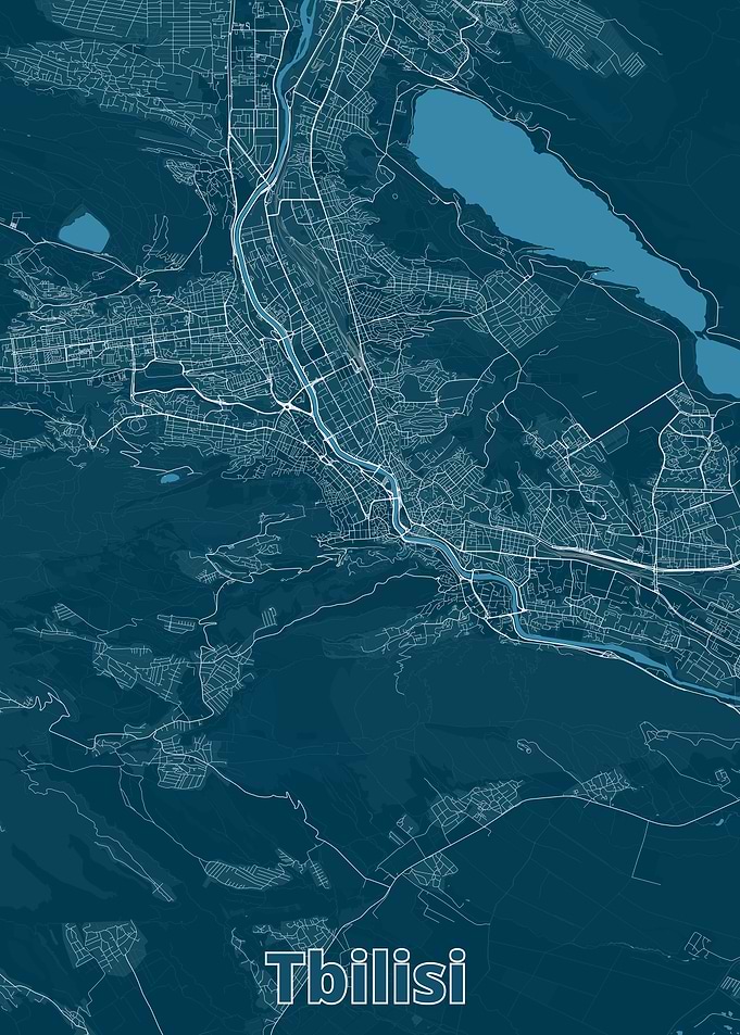 Tbilisi City Map