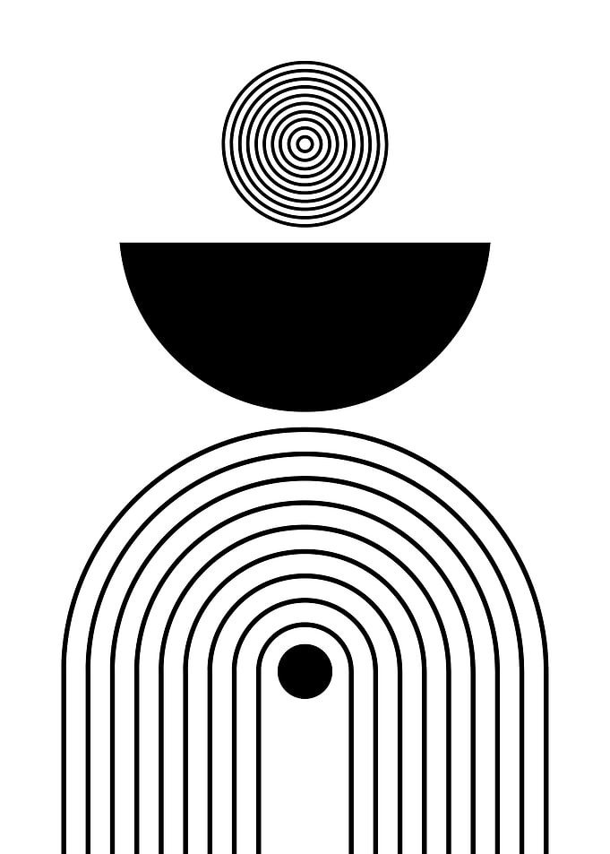 Abstract Geometric Art