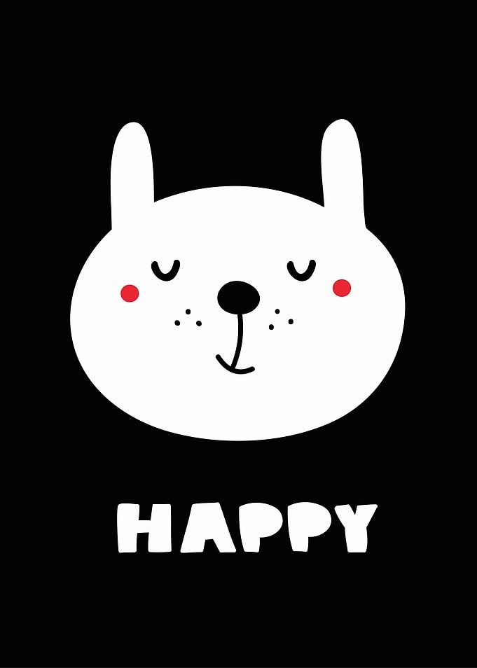 Happy Bunny Face
