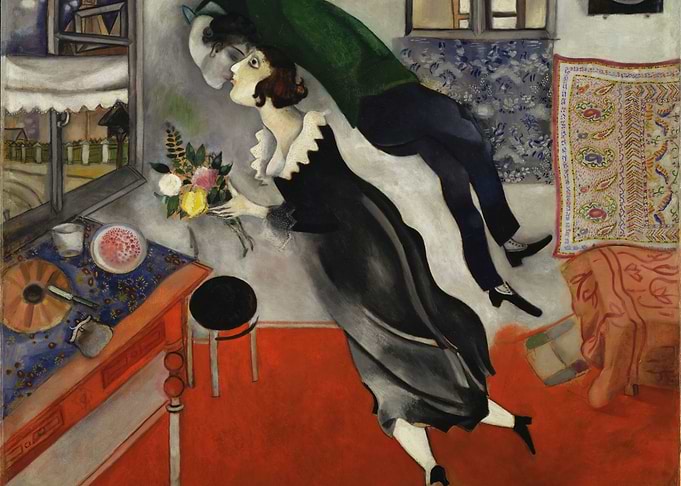 Chagall's Lovers