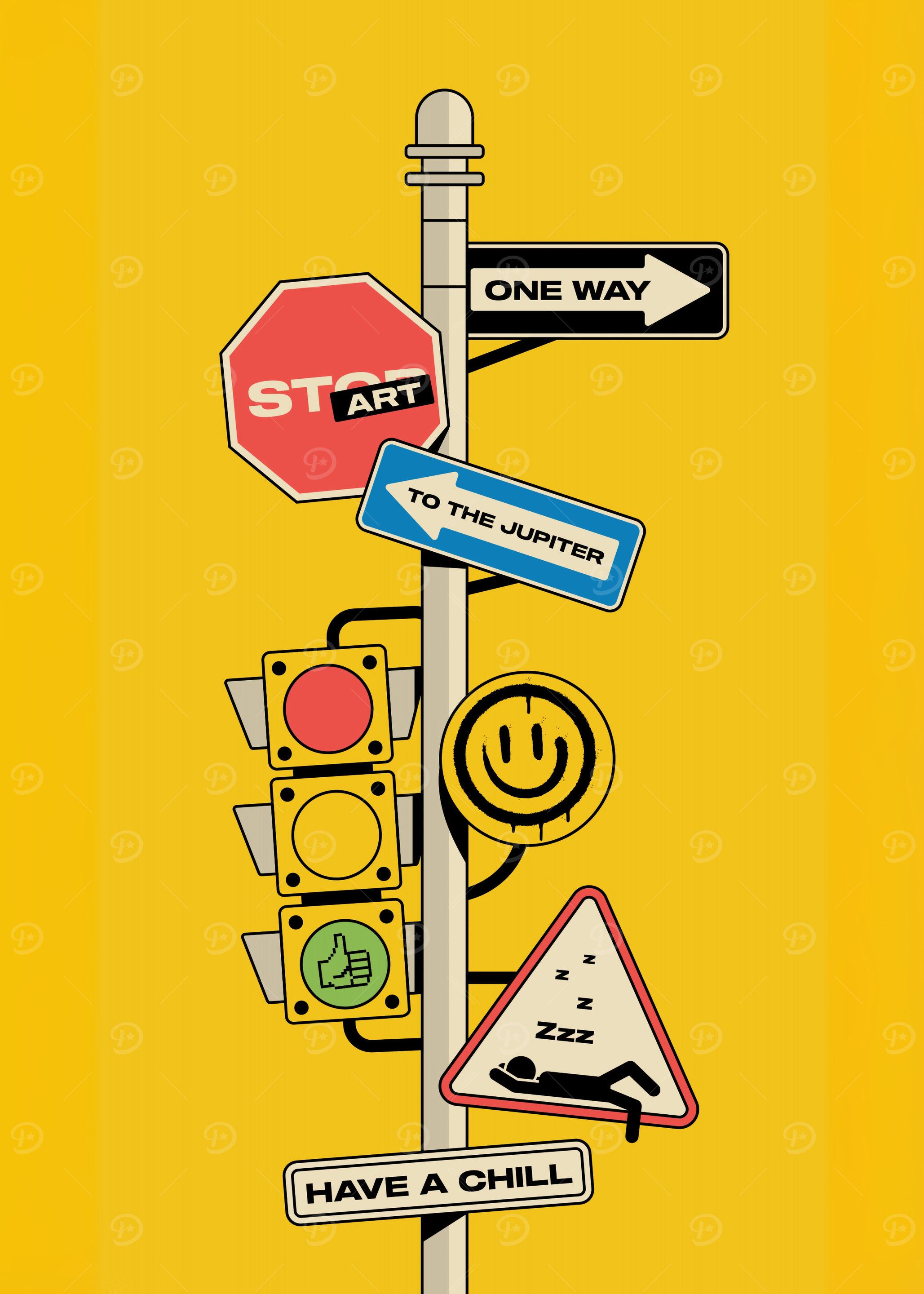 Street Sign Art