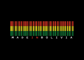 Bolivia Barcode Flag