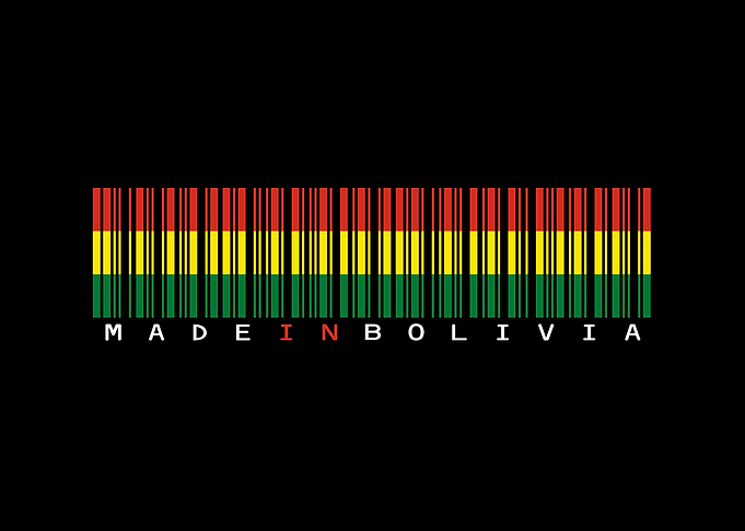 Bolivia Barcode Flag