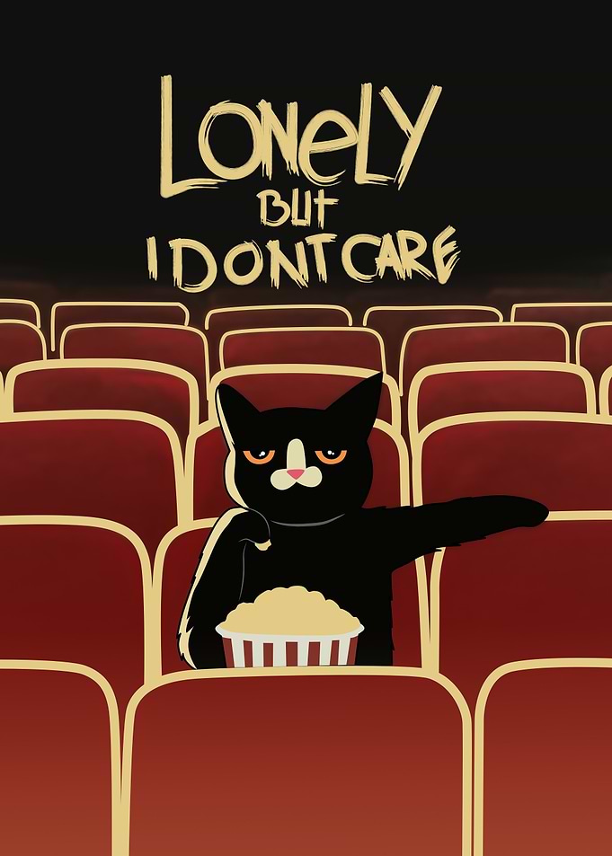 alone but not lonely