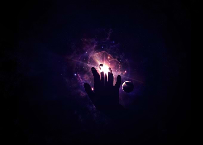 Hand Reaching for Stars