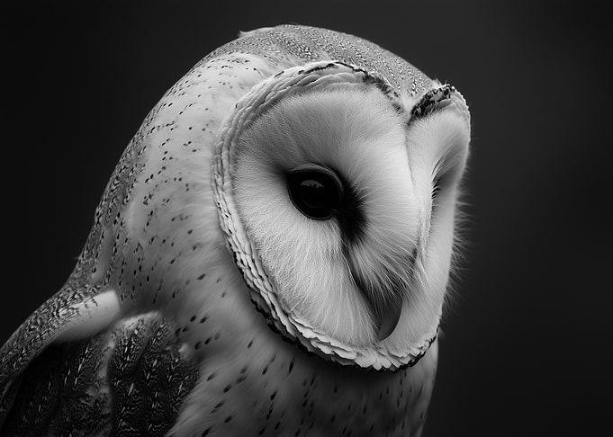 Barn Owl Portrait