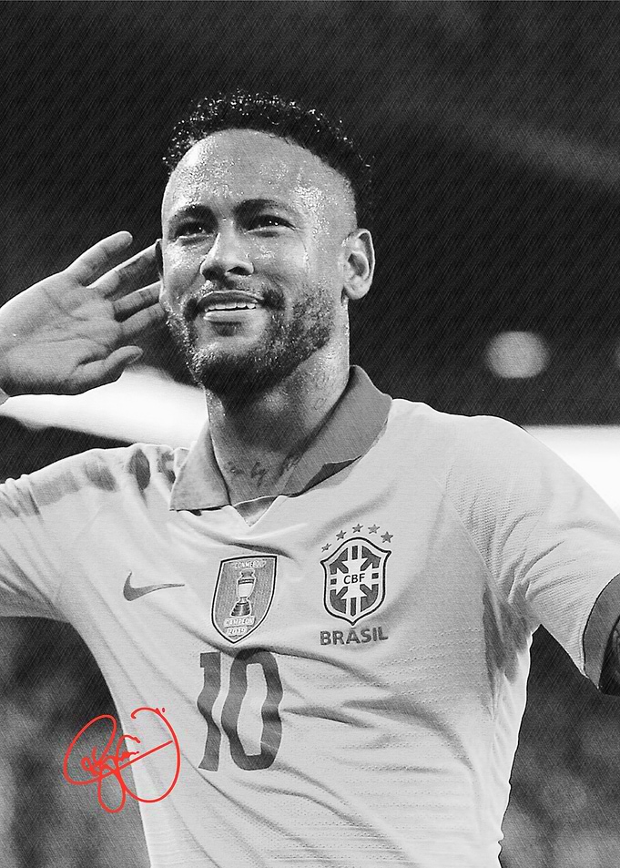Neymar Jr. Brazil Jersey