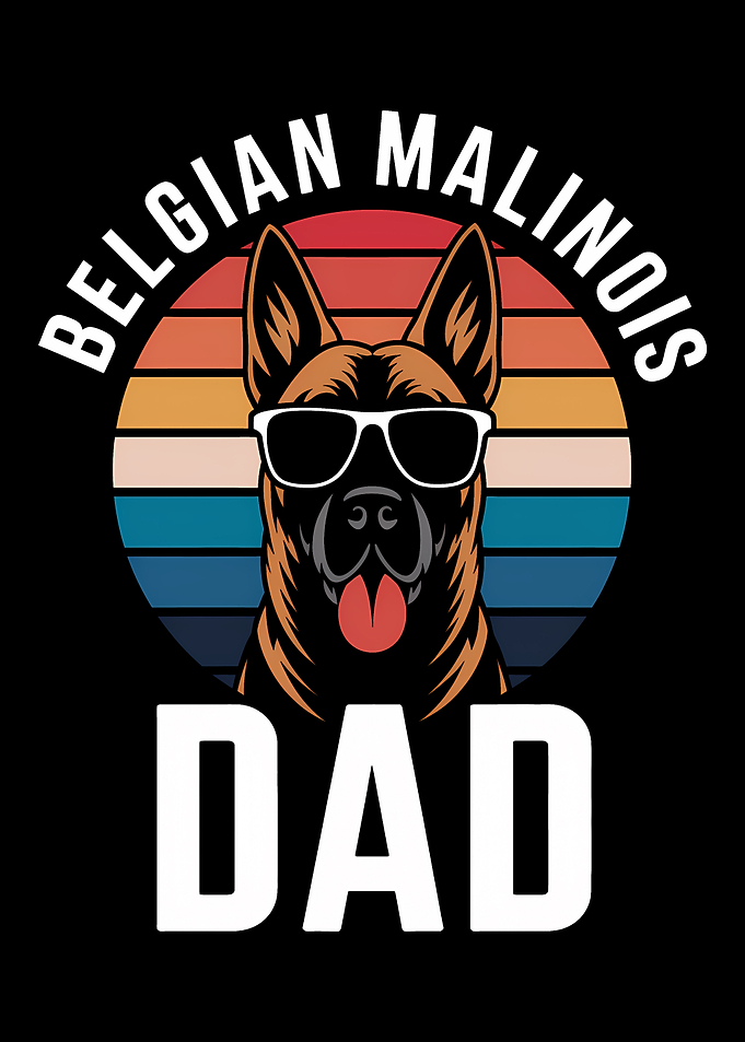 Belgian Malinois Dad