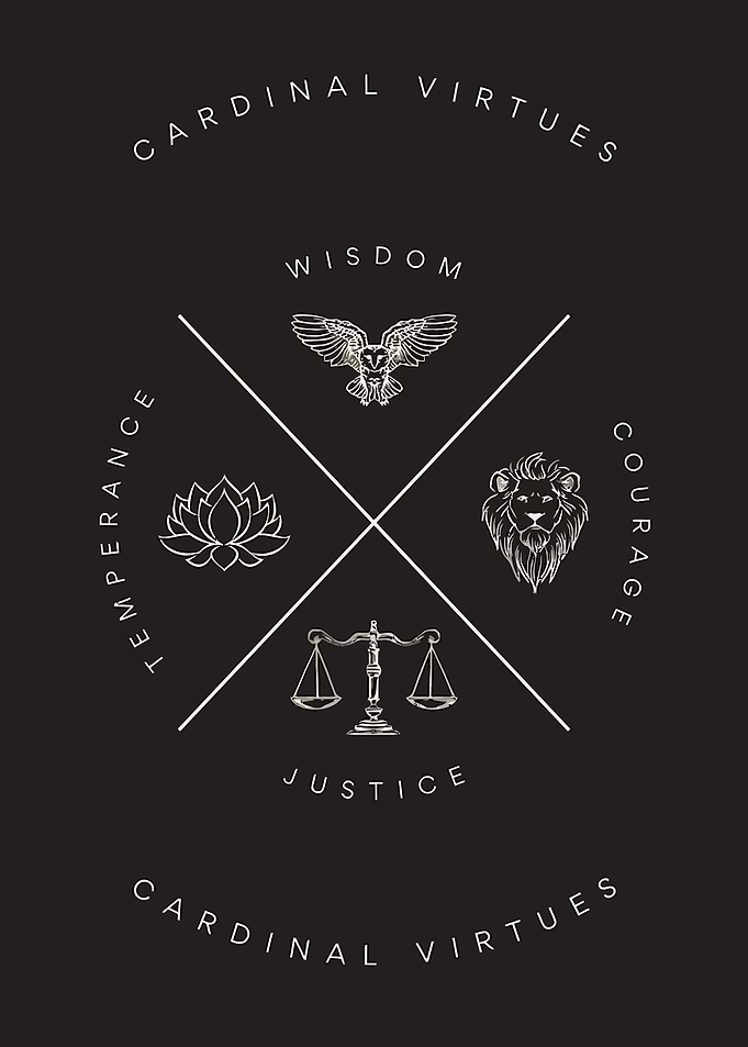 Cardinal Virtues Graphic