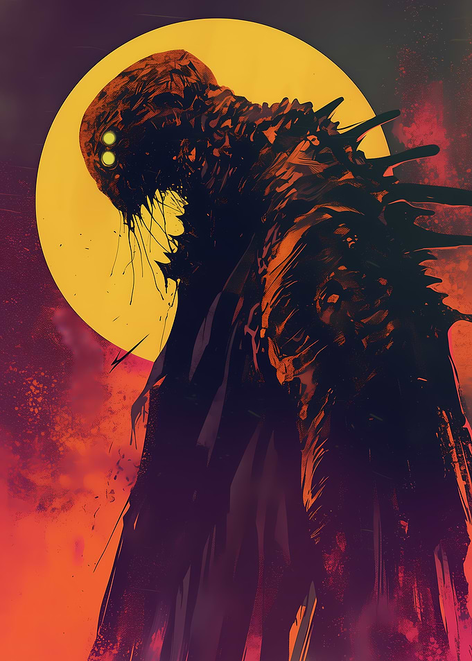 Monster in the Sunset