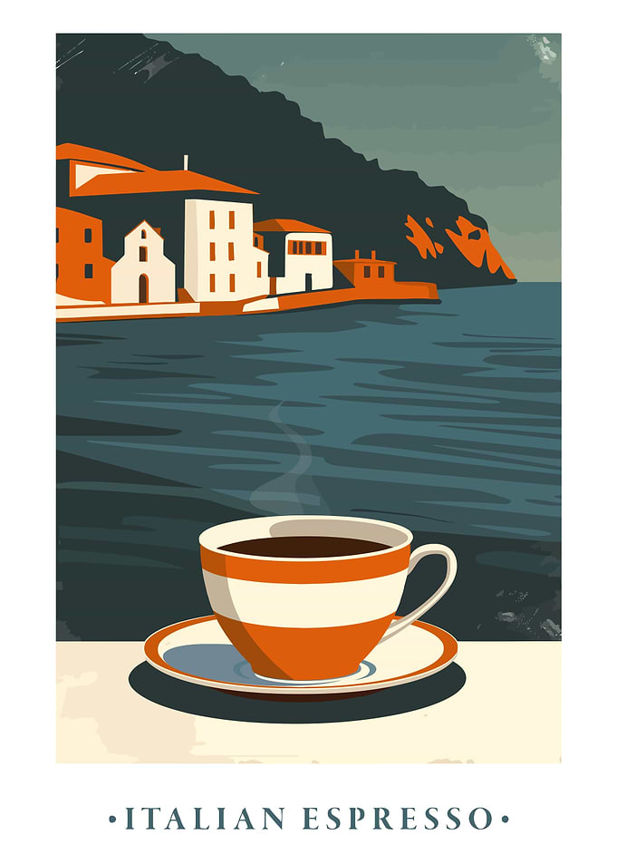 Italian Espresso Poster