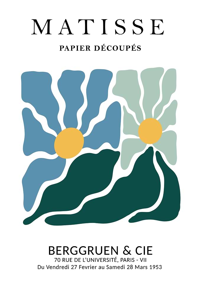 Matisse Paper Cutouts Poster