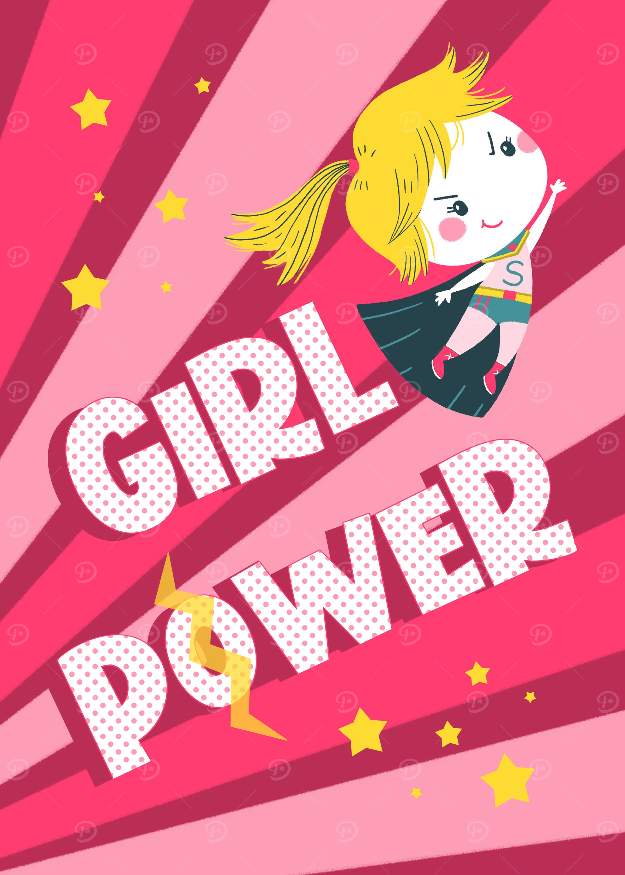 Girl Power Super Hero