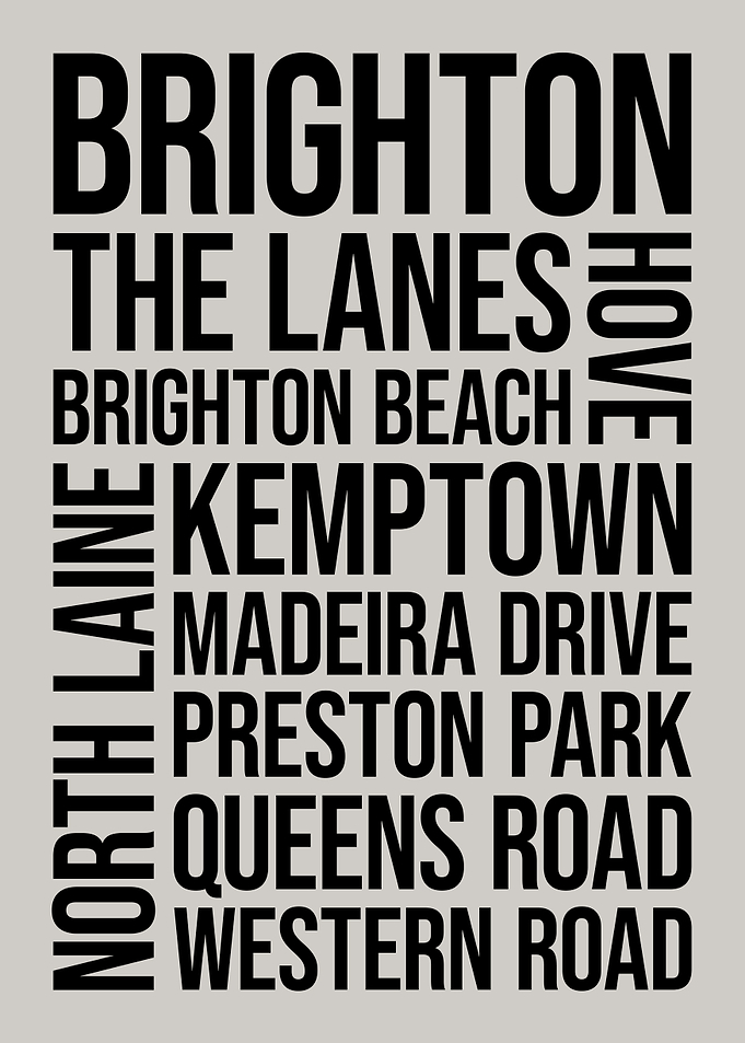 Brighton Typography