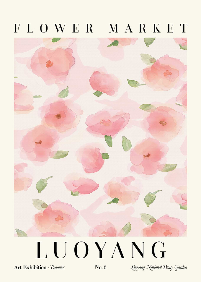 Peony Flower Market Luoyang