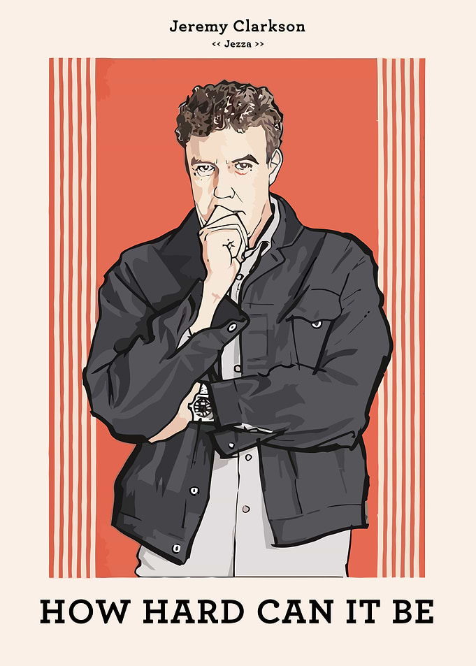 Jeremy Clarkson Illustration