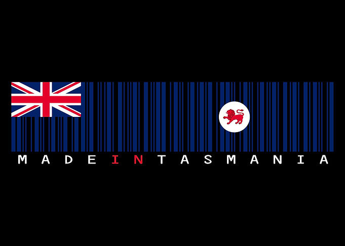 Tasmania Barcode Flag