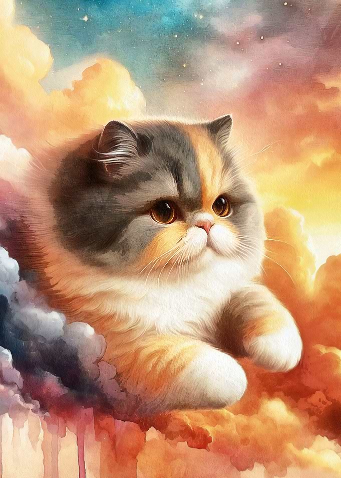 Cat in the Clouds