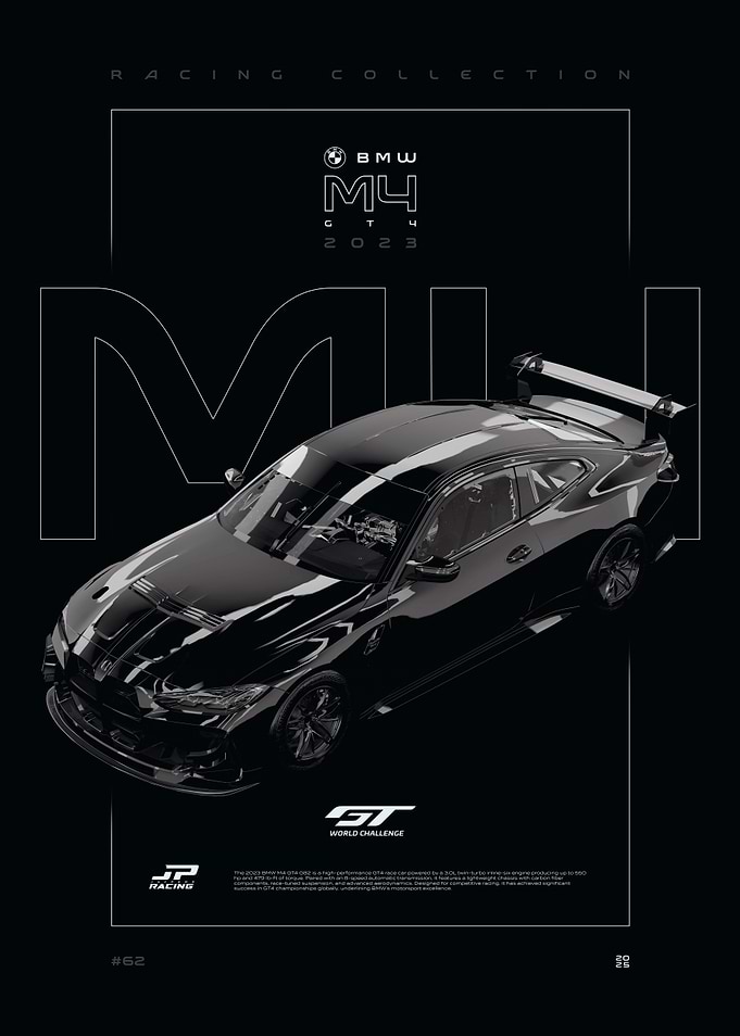 BMW M4 GT4 G82 2023