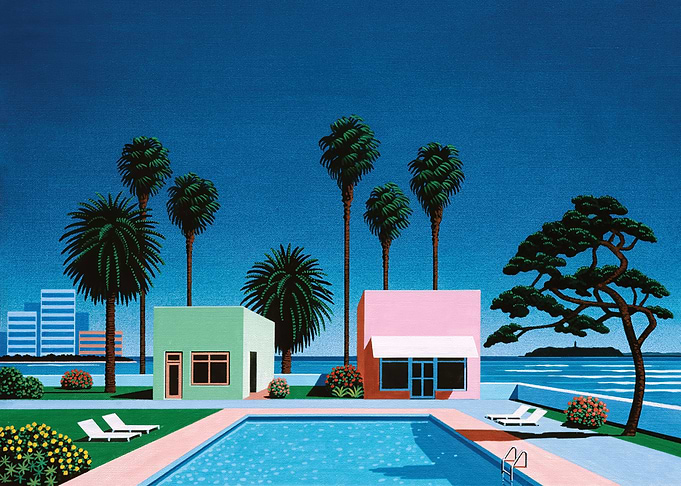 Hiroshi Nagai Retro Poolside Paradise