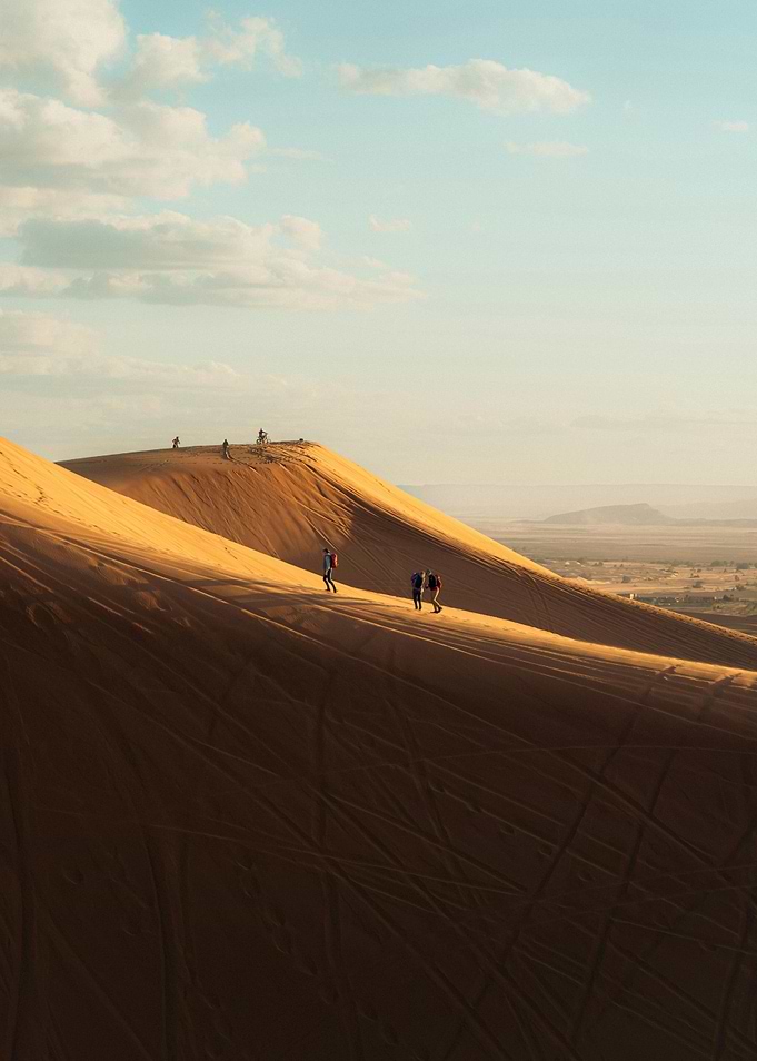 Desert Dune Hikers