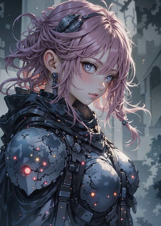 Cyberpunk Anime Girl