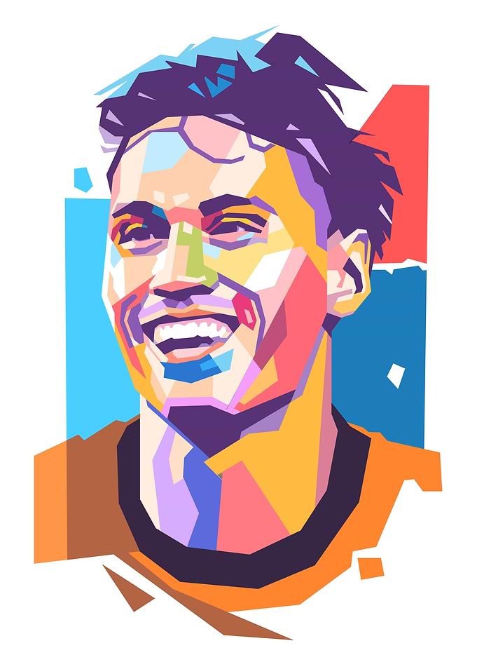 Smiling Soccer Player