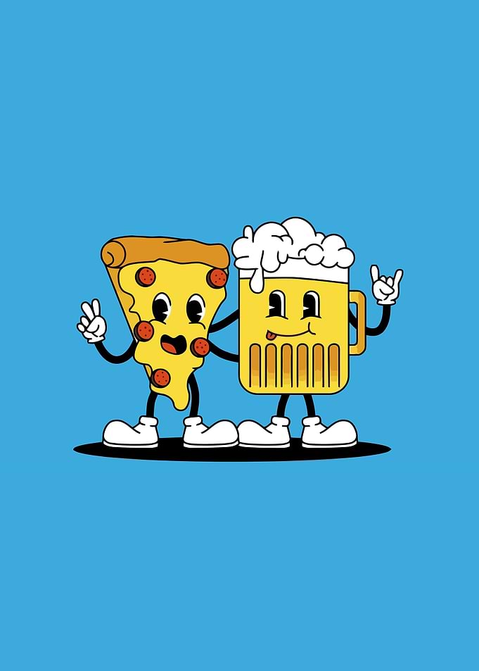 Pizza and Beer Buddies