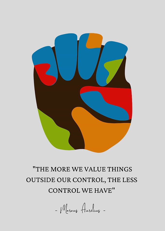 Hand with Quote