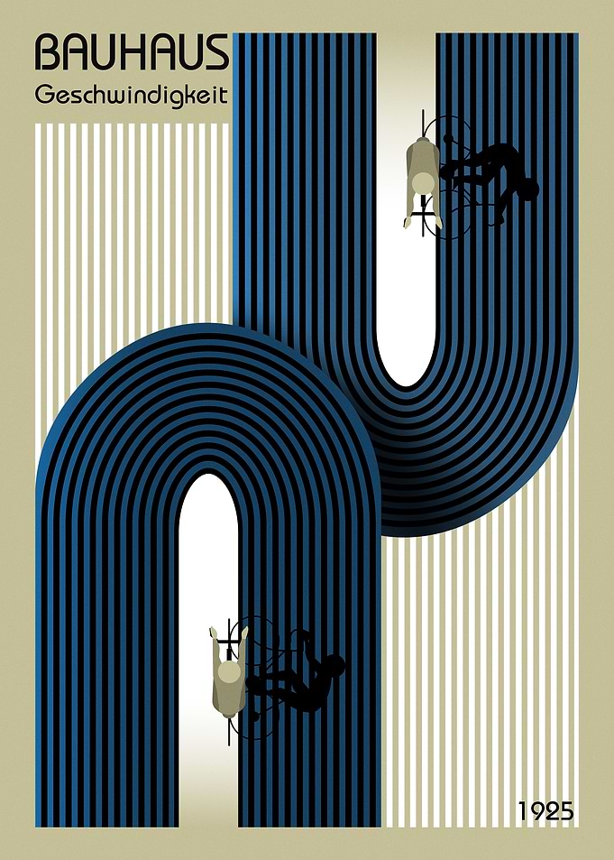 Bauhaus Speed Poster