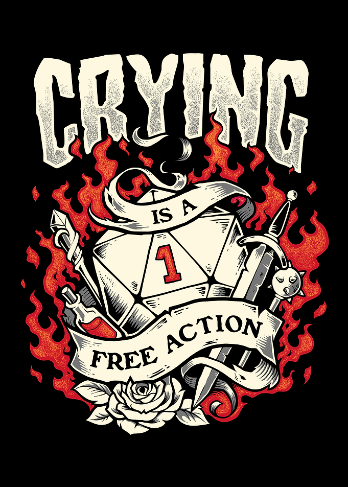 Crying is a Free Action