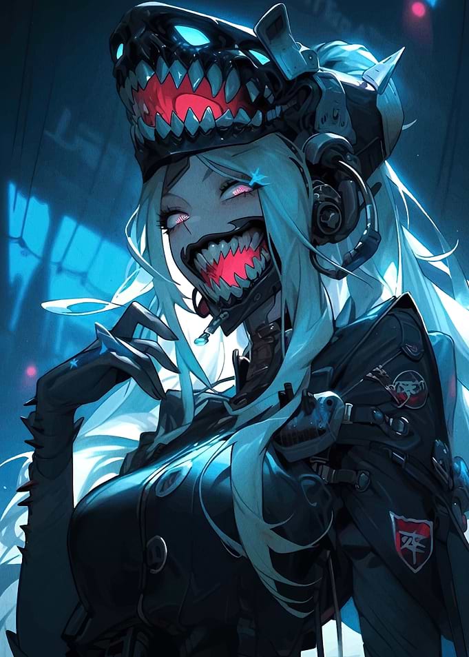 Cyberpunk Anime Girl