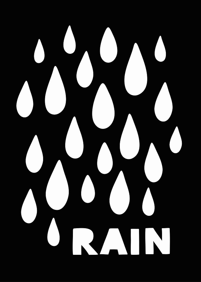 Rain Drop Illustration