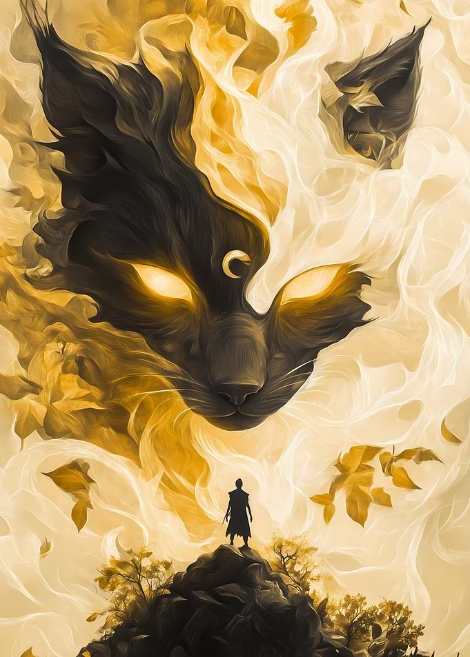 Mystical Cat Spirit Animal